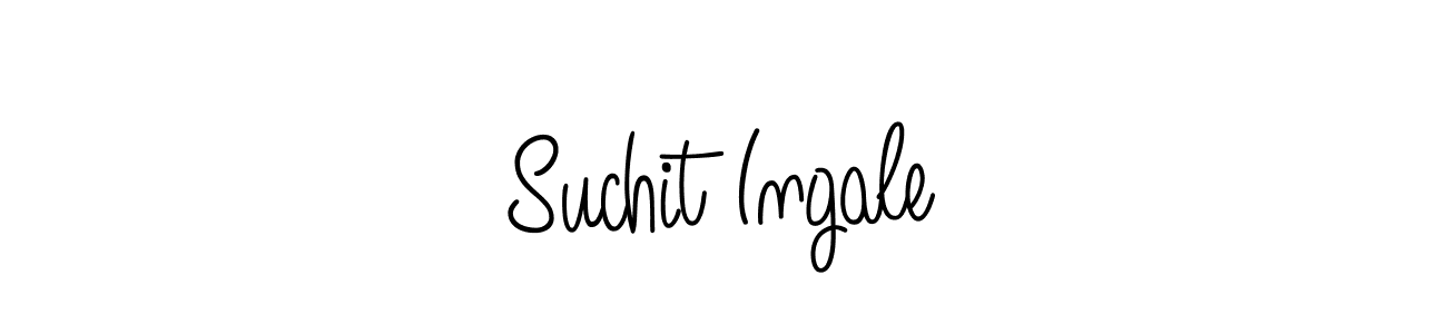 Create a beautiful signature design for name Suchit Ingale. With this signature (Angelique-Rose-font-FFP) fonts, you can make a handwritten signature for free. Suchit Ingale signature style 5 images and pictures png