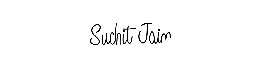 How to make Suchit Jain signature? Angelique-Rose-font-FFP is a professional autograph style. Create handwritten signature for Suchit Jain name. Suchit Jain signature style 5 images and pictures png