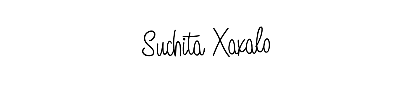 Check out images of Autograph of Suchita Xaxalo name. Actor Suchita Xaxalo Signature Style. Angelique-Rose-font-FFP is a professional sign style online. Suchita Xaxalo signature style 5 images and pictures png