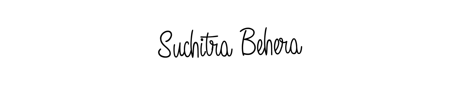 Also we have Suchitra Behera name is the best signature style. Create professional handwritten signature collection using Angelique-Rose-font-FFP autograph style. Suchitra Behera signature style 5 images and pictures png