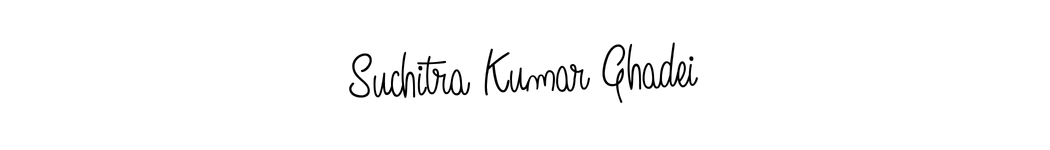 Make a beautiful signature design for name Suchitra Kumar Ghadei. With this signature (Angelique-Rose-font-FFP) style, you can create a handwritten signature for free. Suchitra Kumar Ghadei signature style 5 images and pictures png