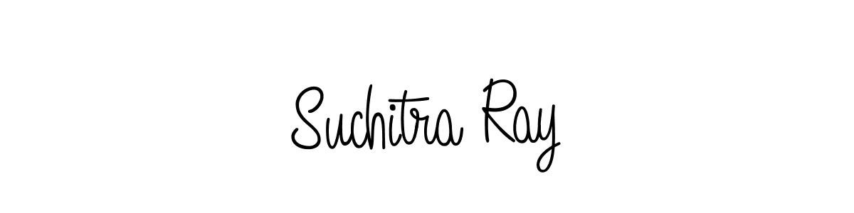 The best way (Angelique-Rose-font-FFP) to make a short signature is to pick only two or three words in your name. The name Suchitra Ray include a total of six letters. For converting this name. Suchitra Ray signature style 5 images and pictures png