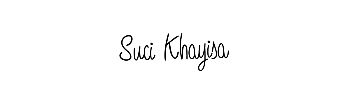Best and Professional Signature Style for Suci Khayisa. Angelique-Rose-font-FFP Best Signature Style Collection. Suci Khayisa signature style 5 images and pictures png