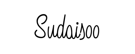 Design your own signature with our free online signature maker. With this signature software, you can create a handwritten (Angelique-Rose-font-FFP) signature for name Sudaisoo. Sudaisoo signature style 5 images and pictures png