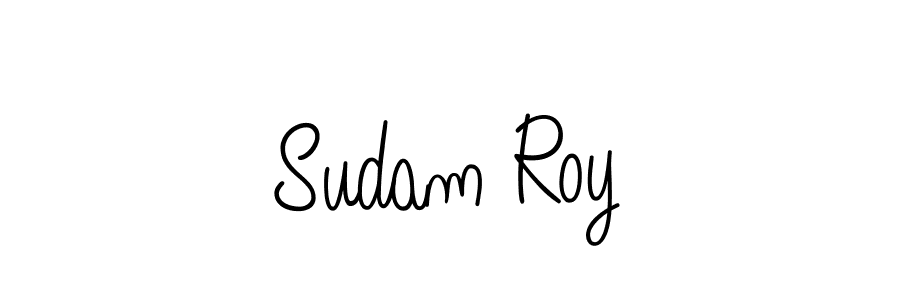 Create a beautiful signature design for name Sudam Roy. With this signature (Angelique-Rose-font-FFP) fonts, you can make a handwritten signature for free. Sudam Roy signature style 5 images and pictures png