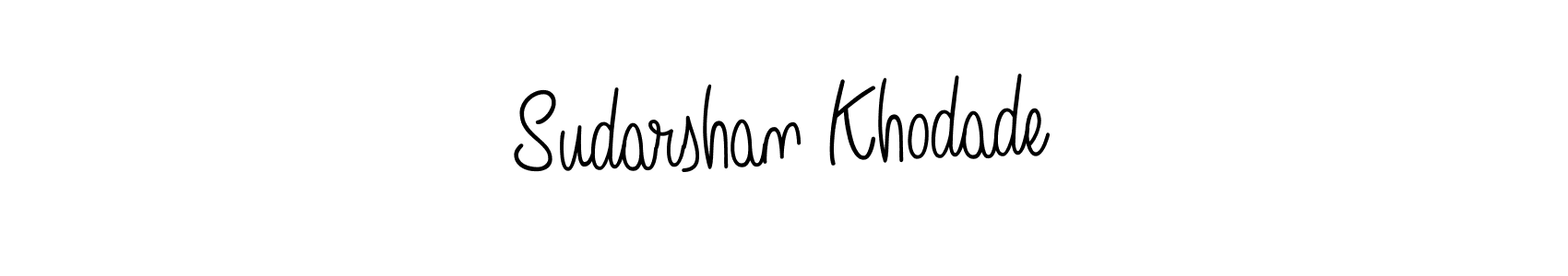 Also we have Sudarshan Khodade name is the best signature style. Create professional handwritten signature collection using Angelique-Rose-font-FFP autograph style. Sudarshan Khodade signature style 5 images and pictures png