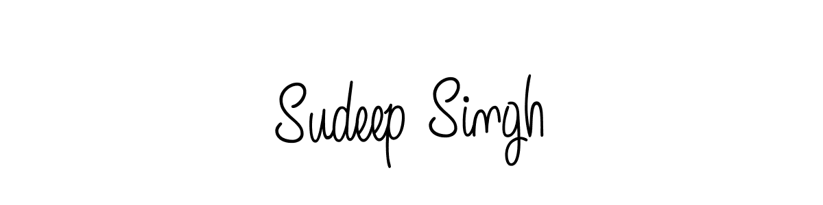 Best and Professional Signature Style for Sudeep Singh. Angelique-Rose-font-FFP Best Signature Style Collection. Sudeep Singh signature style 5 images and pictures png