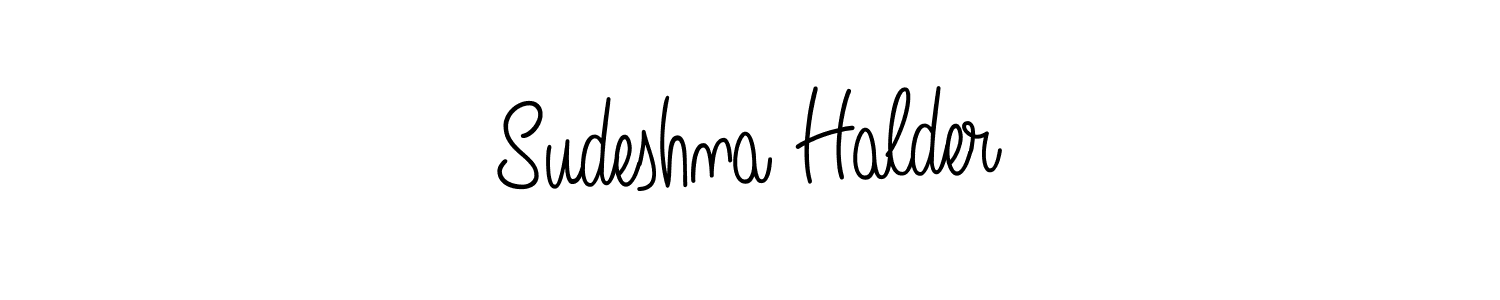 How to Draw Sudeshna Halder signature style? Angelique-Rose-font-FFP is a latest design signature styles for name Sudeshna Halder. Sudeshna Halder signature style 5 images and pictures png