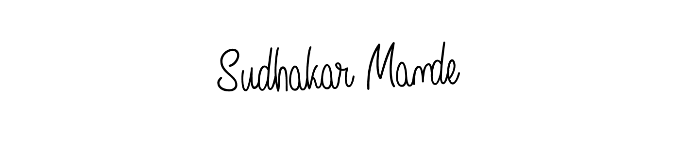 This is the best signature style for the Sudhakar Mande name. Also you like these signature font (Angelique-Rose-font-FFP). Mix name signature. Sudhakar Mande signature style 5 images and pictures png