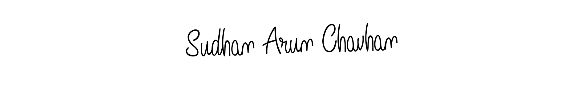 Make a beautiful signature design for name Sudhan Arun Chavhan. Use this online signature maker to create a handwritten signature for free. Sudhan Arun Chavhan signature style 5 images and pictures png