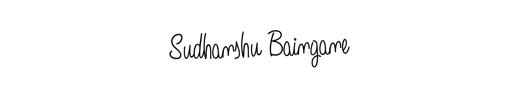 How to Draw Sudhanshu Baingane signature style? Angelique-Rose-font-FFP is a latest design signature styles for name Sudhanshu Baingane. Sudhanshu Baingane signature style 5 images and pictures png