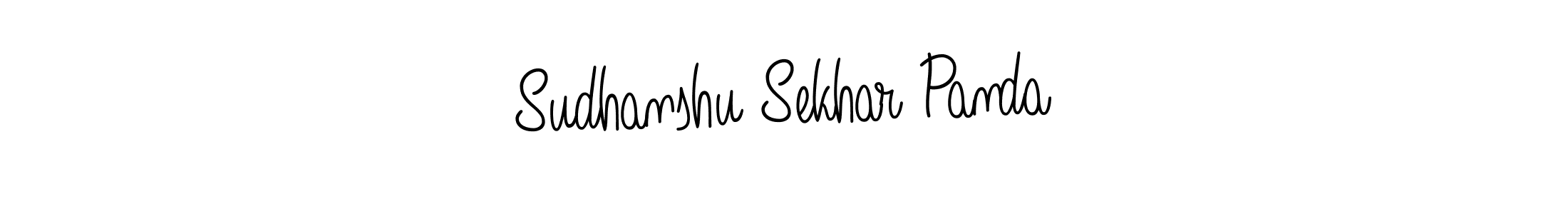 Use a signature maker to create a handwritten signature online. With this signature software, you can design (Angelique-Rose-font-FFP) your own signature for name Sudhanshu Sekhar Panda. Sudhanshu Sekhar Panda signature style 5 images and pictures png