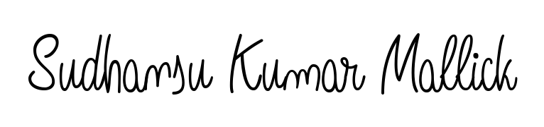 Give your name Sudhansu Kumar Mallick an exquisite flair with the Angelique-Rose-font-FFP script font. Ideal for contracts, resumes, and formal letterheads. Sudhansu Kumar Mallick signature style 5 images and pictures png