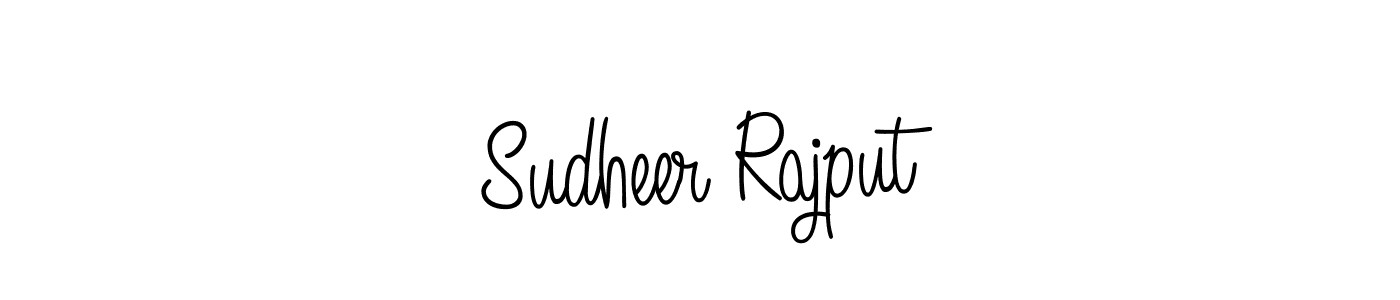Design your own signature with our free online signature maker. With this signature software, you can create a handwritten (Angelique-Rose-font-FFP) signature for name Sudheer Rajput. Sudheer Rajput signature style 5 images and pictures png