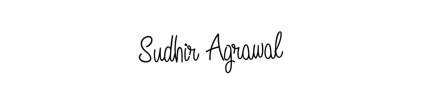 Also we have Sudhir Agrawal name is the best signature style. Create professional handwritten signature collection using Angelique-Rose-font-FFP autograph style. Sudhir Agrawal signature style 5 images and pictures png