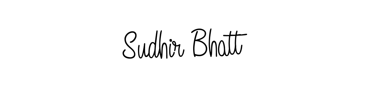 How to Draw Sudhir Bhatt signature style? Angelique-Rose-font-FFP is a latest design signature styles for name Sudhir Bhatt. Sudhir Bhatt signature style 5 images and pictures png