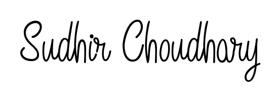 Make a beautiful signature design for name Sudhir Choudhary. Use this online signature maker to create a handwritten signature for free. Sudhir Choudhary signature style 5 images and pictures png