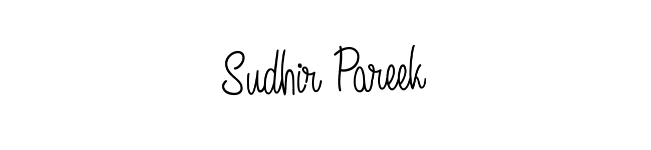 How to Draw Sudhir Pareek signature style? Angelique-Rose-font-FFP is a latest design signature styles for name Sudhir Pareek. Sudhir Pareek signature style 5 images and pictures png