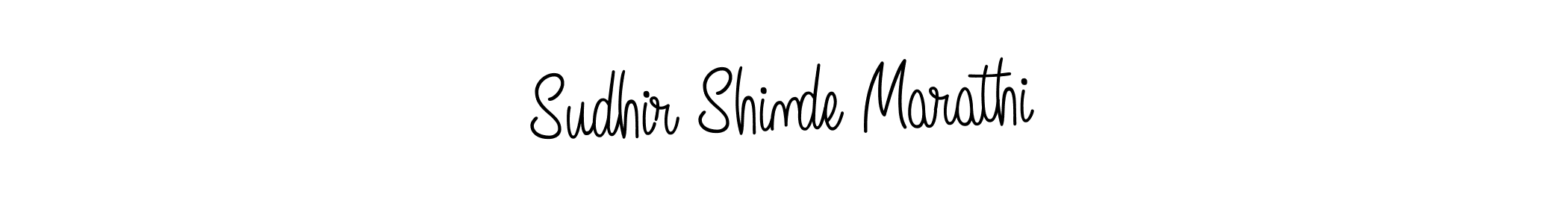 It looks lik you need a new signature style for name Sudhir Shinde Marathi. Design unique handwritten (Angelique-Rose-font-FFP) signature with our free signature maker in just a few clicks. Sudhir Shinde Marathi signature style 5 images and pictures png