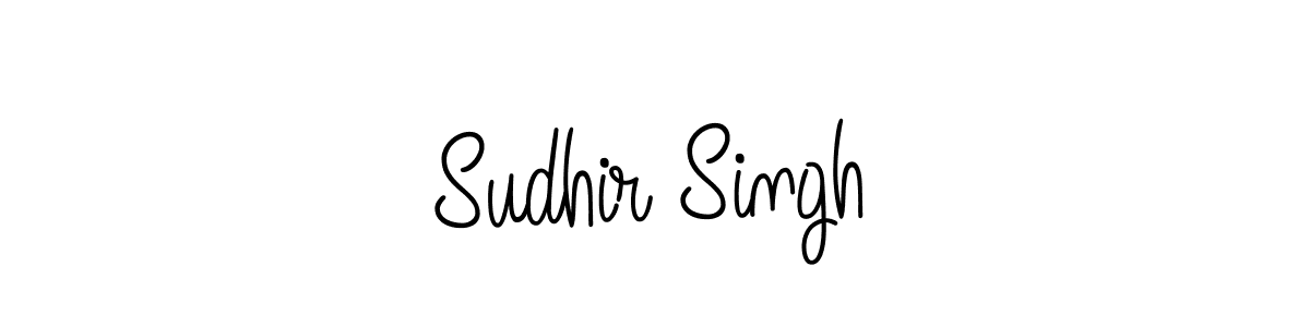 Best and Professional Signature Style for Sudhir Singh. Angelique-Rose-font-FFP Best Signature Style Collection. Sudhir Singh signature style 5 images and pictures png