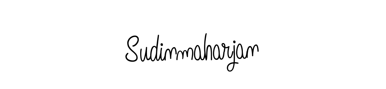 How to Draw Sudinmaharjan signature style? Angelique-Rose-font-FFP is a latest design signature styles for name Sudinmaharjan. Sudinmaharjan signature style 5 images and pictures png