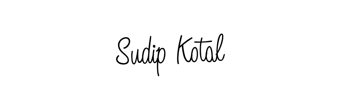 How to Draw Sudip Kotal signature style? Angelique-Rose-font-FFP is a latest design signature styles for name Sudip Kotal. Sudip Kotal signature style 5 images and pictures png
