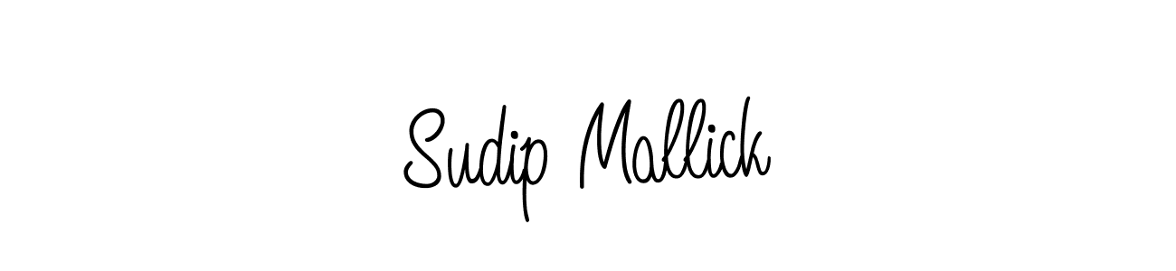 Create a beautiful signature design for name Sudip Mallick. With this signature (Angelique-Rose-font-FFP) fonts, you can make a handwritten signature for free. Sudip Mallick signature style 5 images and pictures png