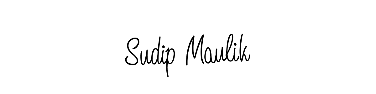 if you are searching for the best signature style for your name Sudip Maulik. so please give up your signature search. here we have designed multiple signature styles  using Angelique-Rose-font-FFP. Sudip Maulik signature style 5 images and pictures png