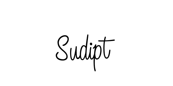 Sudipt stylish signature style. Best Handwritten Sign (Angelique-Rose-font-FFP) for my name. Handwritten Signature Collection Ideas for my name Sudipt. Sudipt signature style 5 images and pictures png