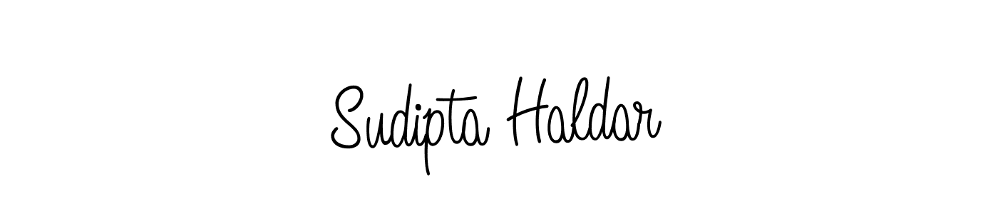 Create a beautiful signature design for name Sudipta Haldar. With this signature (Angelique-Rose-font-FFP) fonts, you can make a handwritten signature for free. Sudipta Haldar signature style 5 images and pictures png