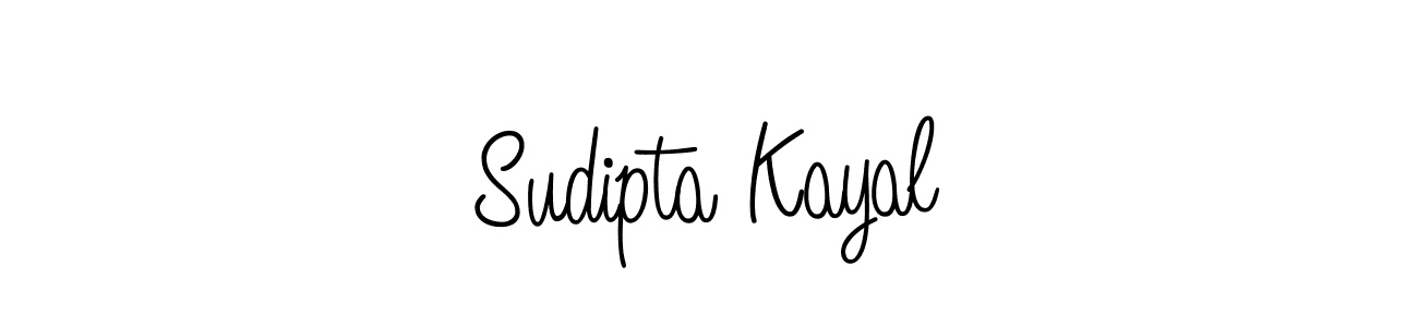 Make a beautiful signature design for name Sudipta Kayal. With this signature (Angelique-Rose-font-FFP) style, you can create a handwritten signature for free. Sudipta Kayal signature style 5 images and pictures png