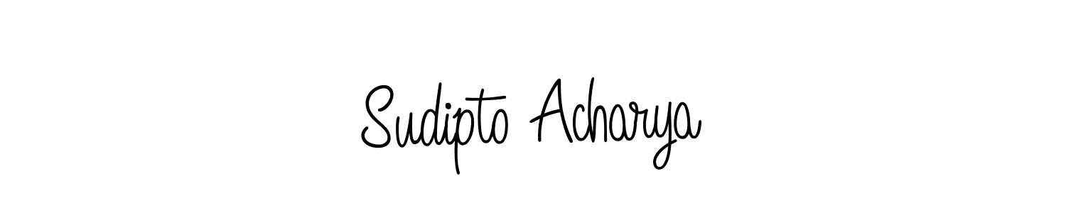 Also You can easily find your signature by using the search form. We will create Sudipto Acharya name handwritten signature images for you free of cost using Angelique-Rose-font-FFP sign style. Sudipto Acharya signature style 5 images and pictures png
