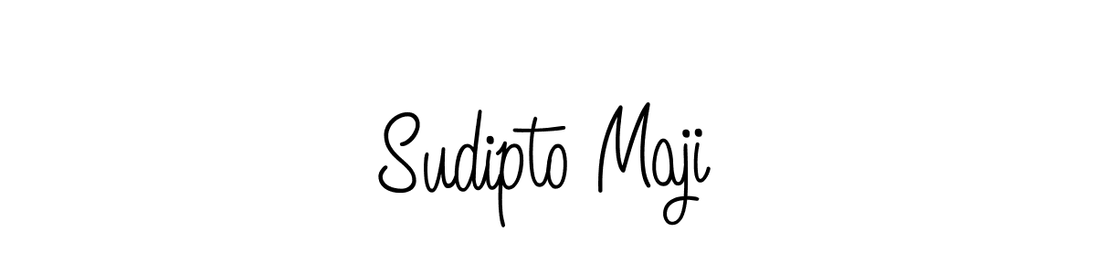 Use a signature maker to create a handwritten signature online. With this signature software, you can design (Angelique-Rose-font-FFP) your own signature for name Sudipto Maji. Sudipto Maji signature style 5 images and pictures png