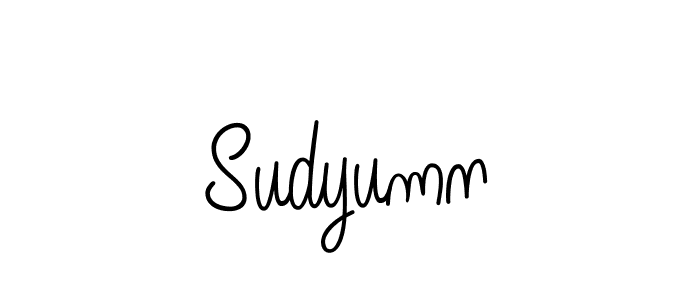 Use a signature maker to create a handwritten signature online. With this signature software, you can design (Angelique-Rose-font-FFP) your own signature for name Sudyumn. Sudyumn signature style 5 images and pictures png