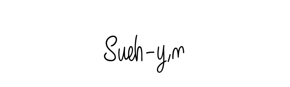 The best way (Angelique-Rose-font-FFP) to make a short signature is to pick only two or three words in your name. The name Sueh-y‚n include a total of six letters. For converting this name. Sueh-y‚n signature style 5 images and pictures png