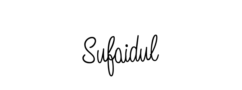 Create a beautiful signature design for name Sufaidul. With this signature (Angelique-Rose-font-FFP) fonts, you can make a handwritten signature for free. Sufaidul signature style 5 images and pictures png