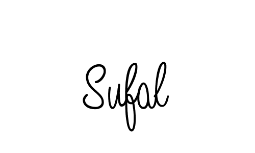 You should practise on your own different ways (Angelique-Rose-font-FFP) to write your name (Sufal) in signature. don't let someone else do it for you. Sufal signature style 5 images and pictures png