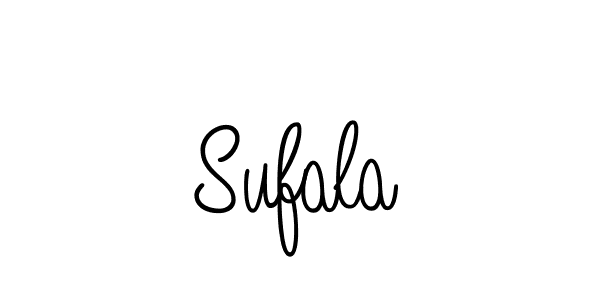 How to make Sufala name signature. Use Angelique-Rose-font-FFP style for creating short signs online. This is the latest handwritten sign. Sufala signature style 5 images and pictures png