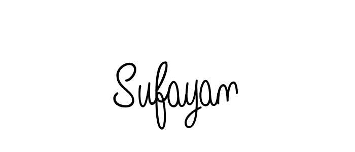 Design your own signature with our free online signature maker. With this signature software, you can create a handwritten (Angelique-Rose-font-FFP) signature for name Sufayan. Sufayan signature style 5 images and pictures png