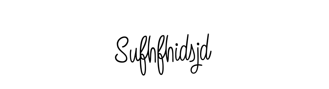 Create a beautiful signature design for name Sufhfhidsjd. With this signature (Angelique-Rose-font-FFP) fonts, you can make a handwritten signature for free. Sufhfhidsjd signature style 5 images and pictures png