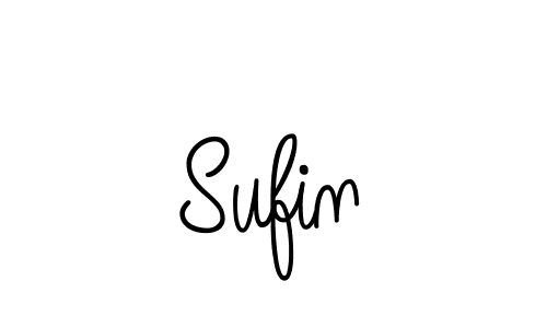 Sufin stylish signature style. Best Handwritten Sign (Angelique-Rose-font-FFP) for my name. Handwritten Signature Collection Ideas for my name Sufin. Sufin signature style 5 images and pictures png
