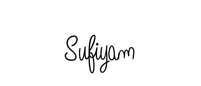 How to Draw Sufiyam signature style? Angelique-Rose-font-FFP is a latest design signature styles for name Sufiyam. Sufiyam signature style 5 images and pictures png