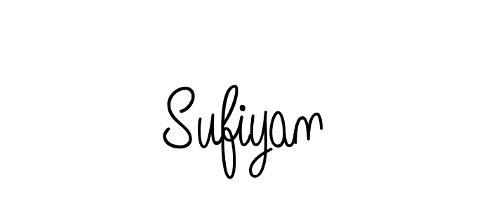 Make a beautiful signature design for name Sufiyan. With this signature (Angelique-Rose-font-FFP) style, you can create a handwritten signature for free. Sufiyan signature style 5 images and pictures png