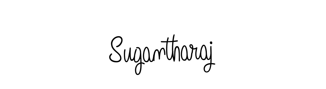 The best way (Angelique-Rose-font-FFP) to make a short signature is to pick only two or three words in your name. The name Sugantharaj include a total of six letters. For converting this name. Sugantharaj signature style 5 images and pictures png