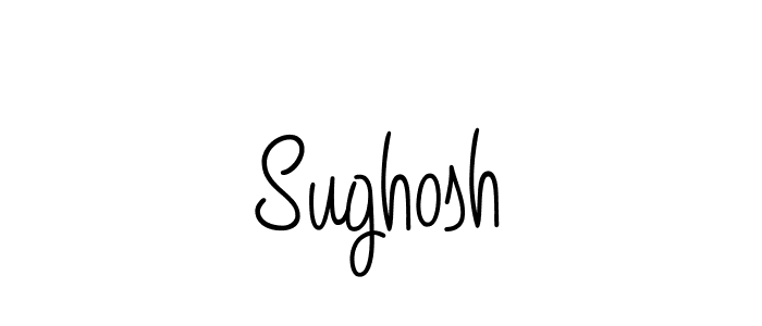 Make a beautiful signature design for name Sughosh. Use this online signature maker to create a handwritten signature for free. Sughosh signature style 5 images and pictures png