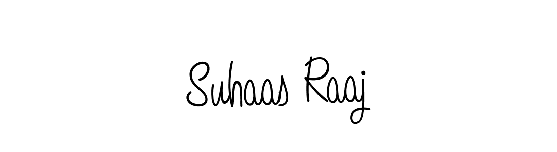 Create a beautiful signature design for name Suhaas Raaj. With this signature (Angelique-Rose-font-FFP) fonts, you can make a handwritten signature for free. Suhaas Raaj signature style 5 images and pictures png