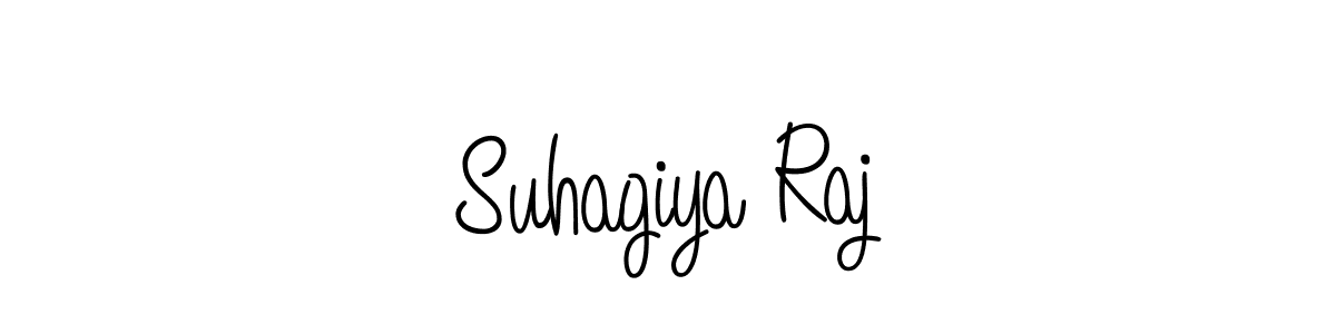 Once you've used our free online signature maker to create your best signature Angelique-Rose-font-FFP style, it's time to enjoy all of the benefits that Suhagiya Raj name signing documents. Suhagiya Raj signature style 5 images and pictures png