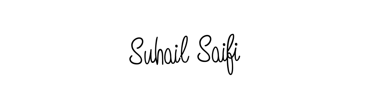 Also we have Suhail Saifi name is the best signature style. Create professional handwritten signature collection using Angelique-Rose-font-FFP autograph style. Suhail Saifi signature style 5 images and pictures png