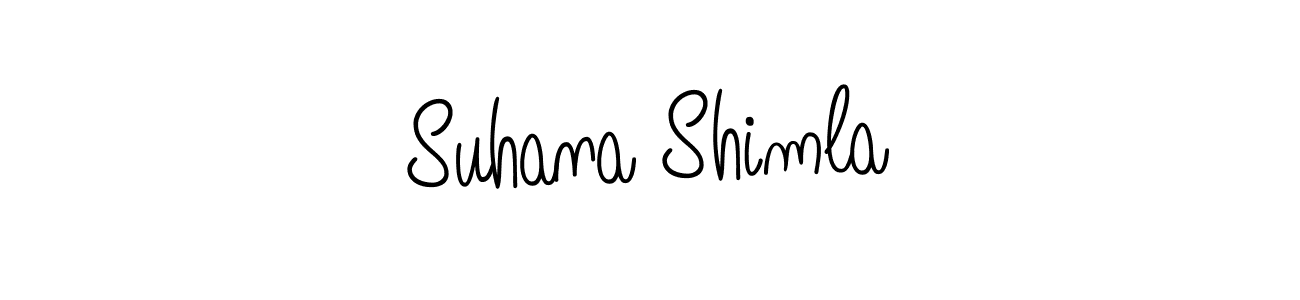 Similarly Angelique-Rose-font-FFP is the best handwritten signature design. Signature creator online .You can use it as an online autograph creator for name Suhana Shimla. Suhana Shimla signature style 5 images and pictures png