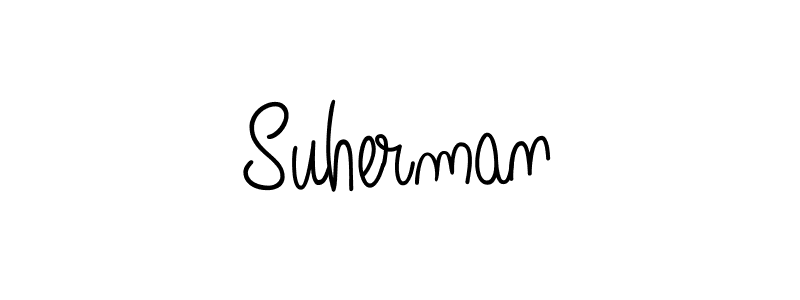 How to Draw Suherman signature style? Angelique-Rose-font-FFP is a latest design signature styles for name Suherman. Suherman signature style 5 images and pictures png